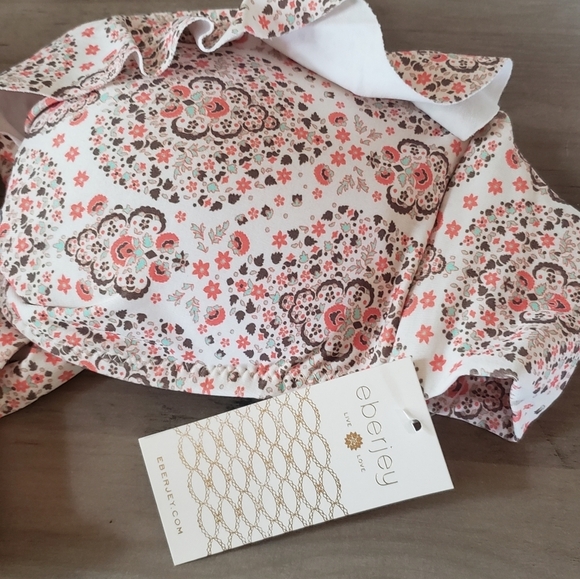 Eberjey Timba Floral Print Bikini Top NEW - Picture 4 of 8